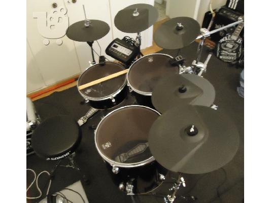 ΗΛΕΚΤΡΟΝΙΚΗ + ΦΥΣΙΚΗ DRUMS --> SUPER SET 2 ΣΕ 1!!!